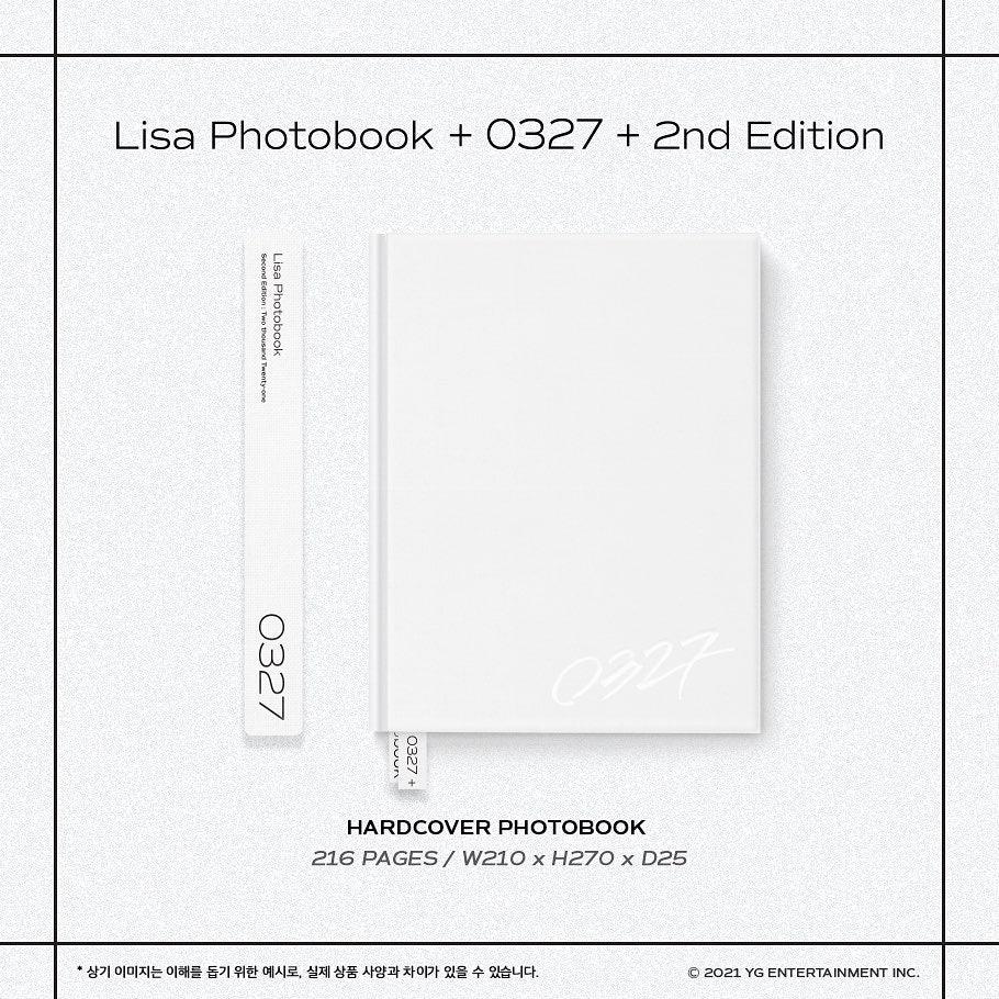 Album Ảnh Lisa Photobook [0327] VOL 2 Second Edition - Kallos Vietnam