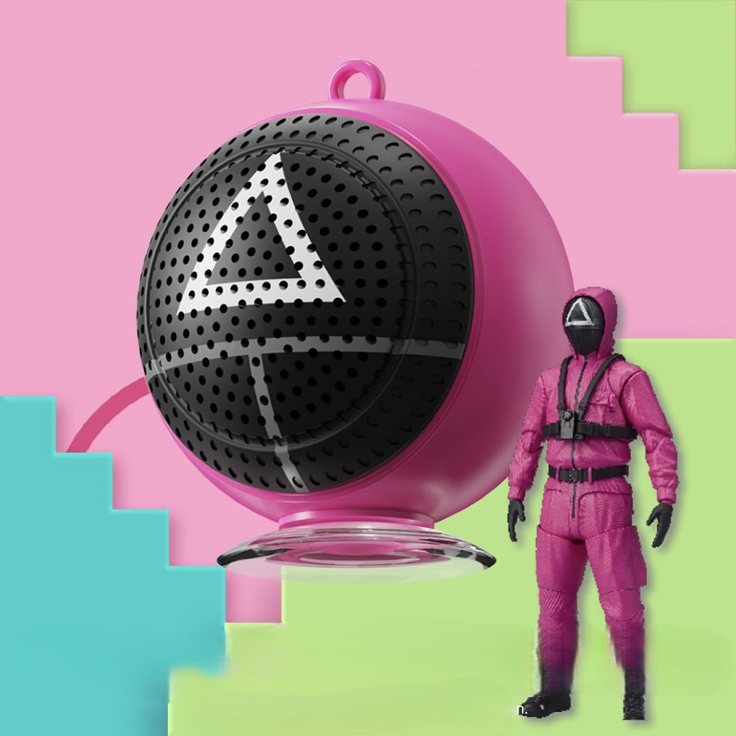 Loa Bluetooth INTECO AT Squid Game Season 2 Pink Soldier Electric Speaker - Kallos Vietnam