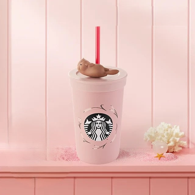Ly STARBUCKS SS Lovely Otter Harvey Cold Cup - Kallos Vietnam