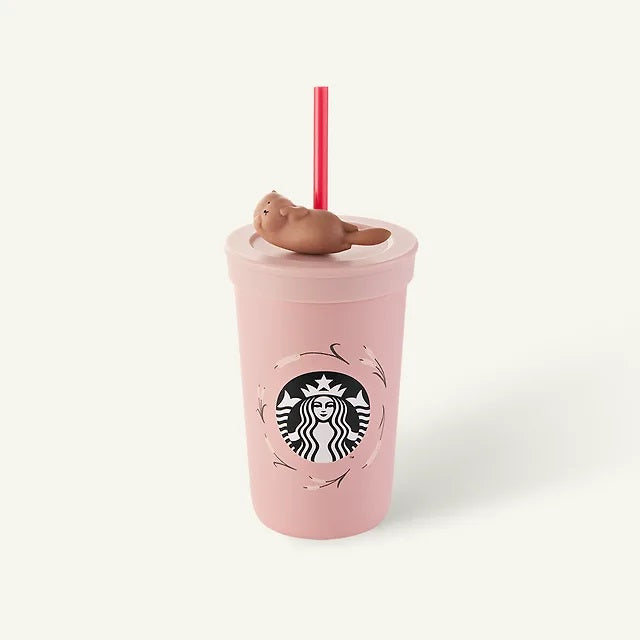 Ly STARBUCKS SS Lovely Otter Harvey Cold Cup - Kallos Vietnam