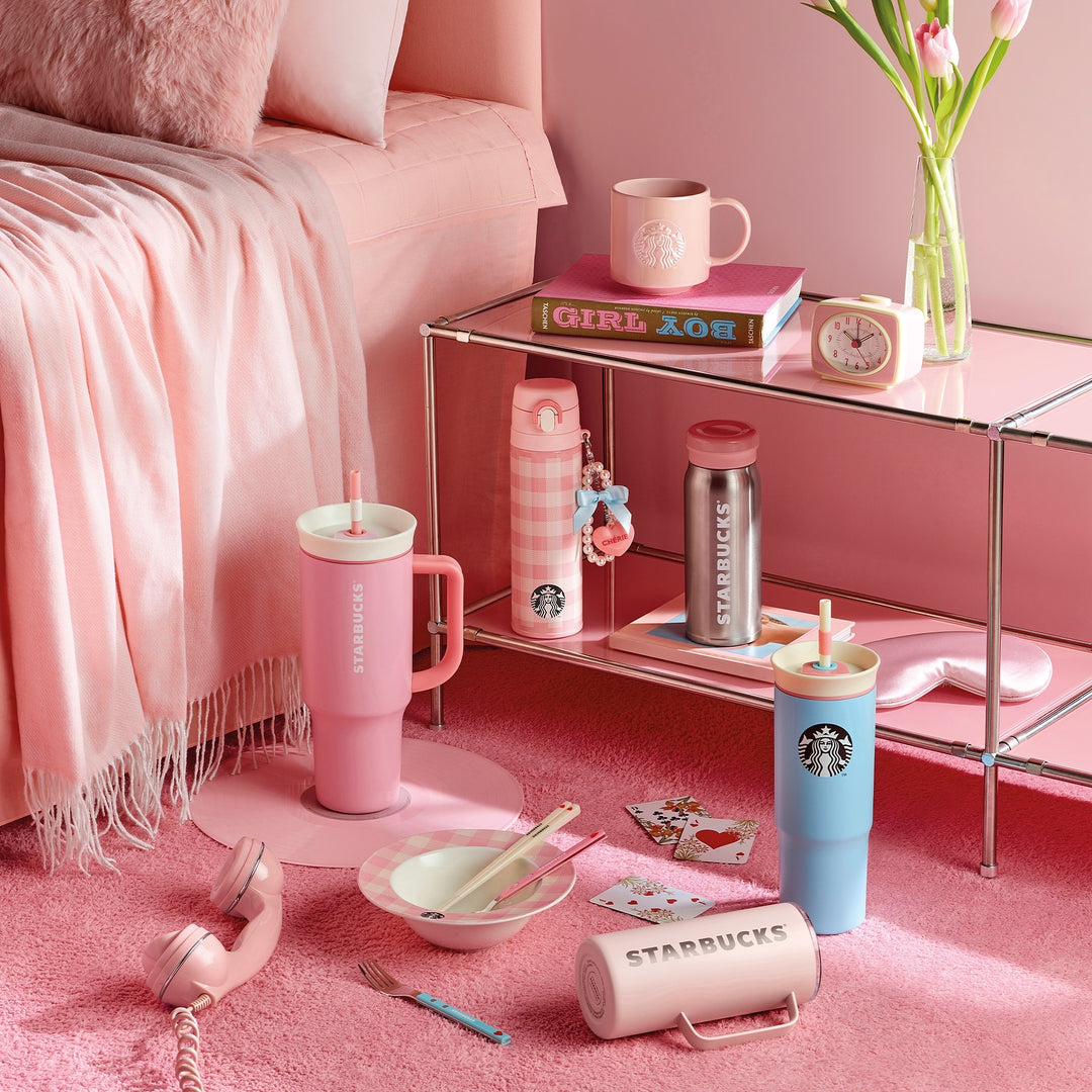 Ly STARBUCKS SS Sweetie Pink Hobby Cold Cup - Kallos Vietnam