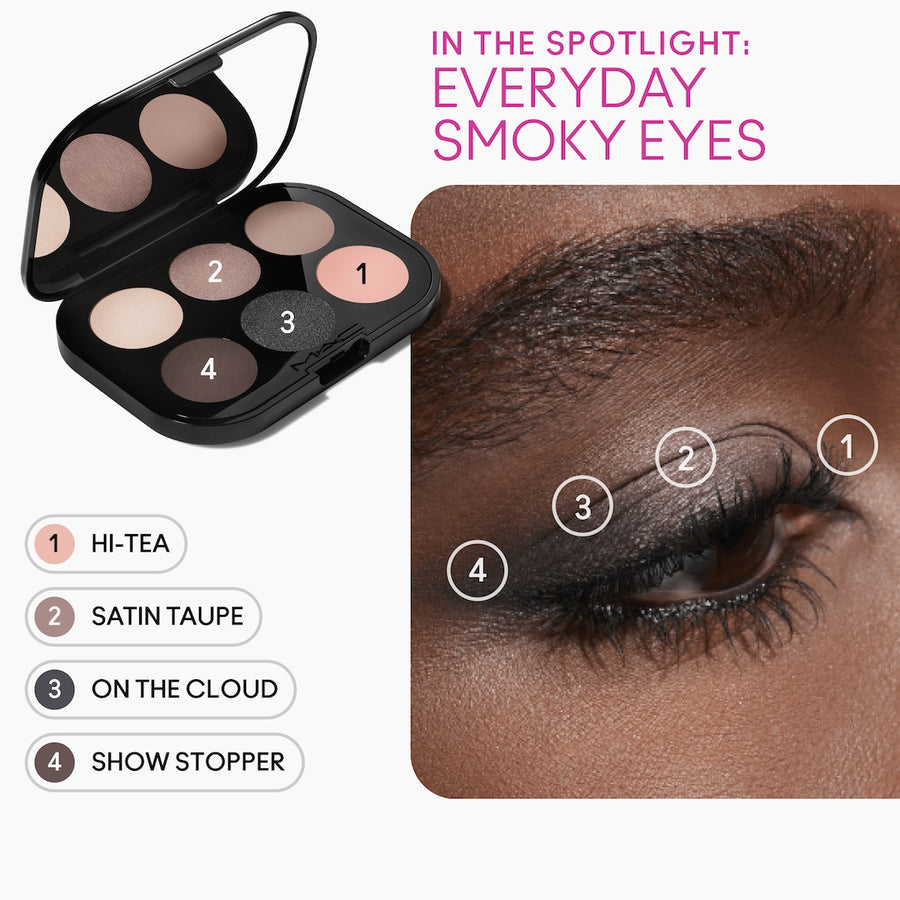 Phấn Mắt MAC Connect In Colour Eye Shadow Palette X6 #Encrypted Kryptonite - Kallos Vietnam