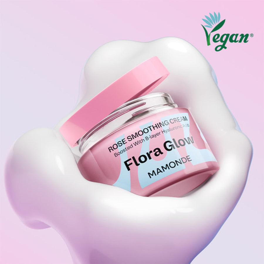 Kem Dưỡng Mamonde Flora Glow Rose Smoothing Cream - Kallos Vietnam