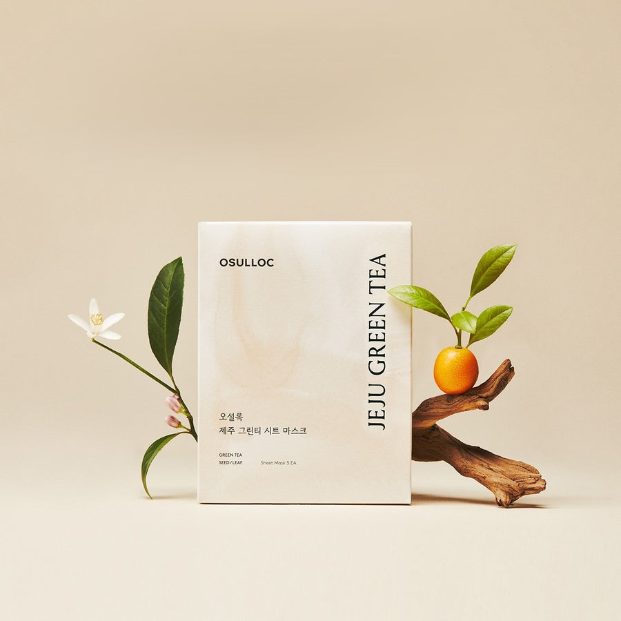 Mat Na OSULLOC Jeju Green Tea Sheet Mask - Kallos Vietnam