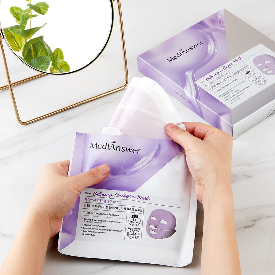 Mặt Nạ MediAnswer Calming Collagen Mask