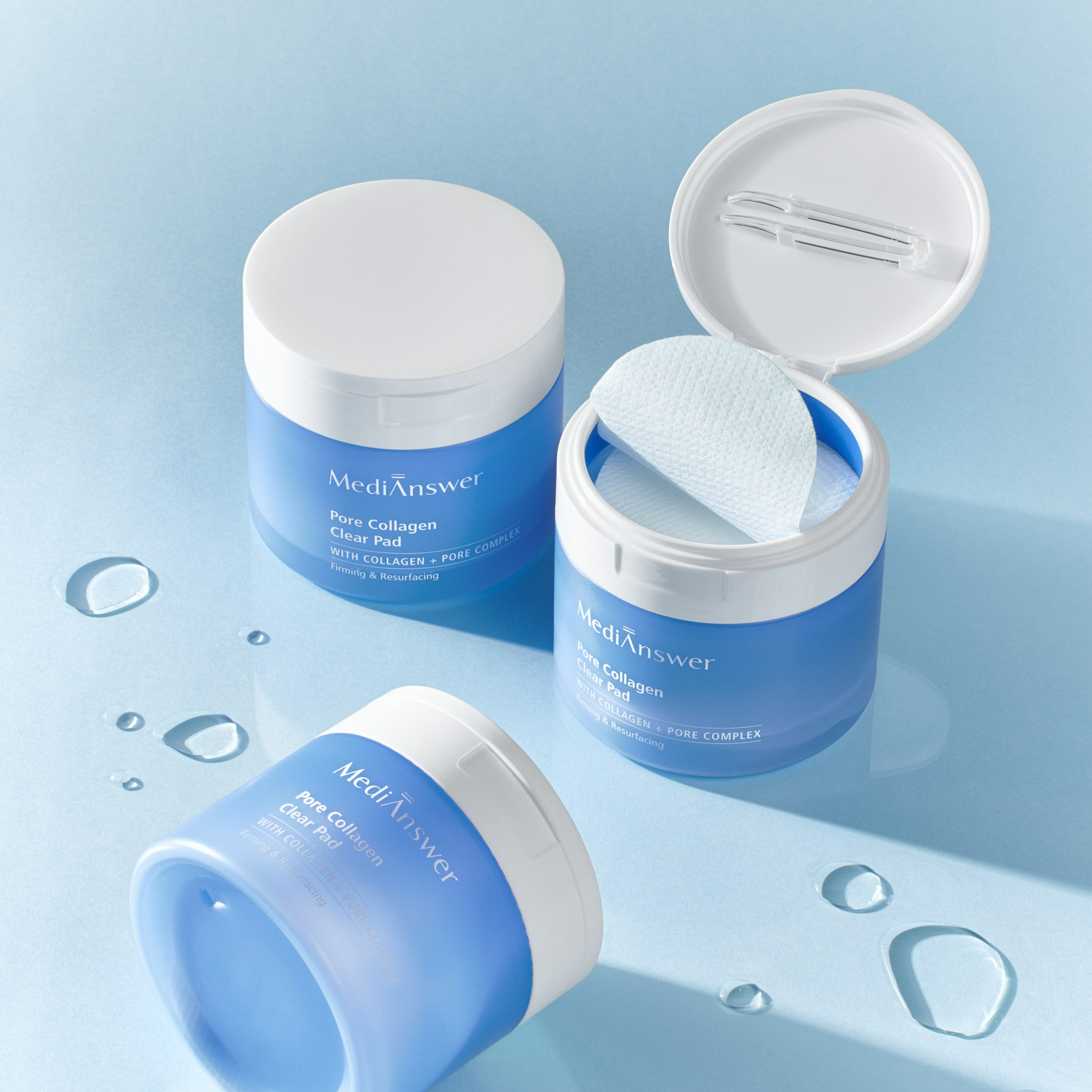 Toner Pad MediAnswer Pore Collagen Clear Pad - Kallos Vietnam