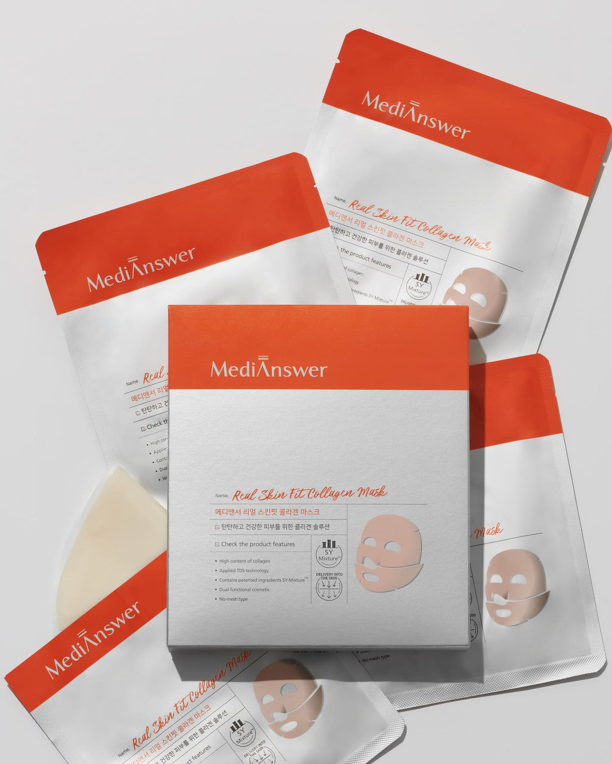 Mặt Nạ MediAnswer Real Skin Fit Collagen Mask - Kallos Vietnam