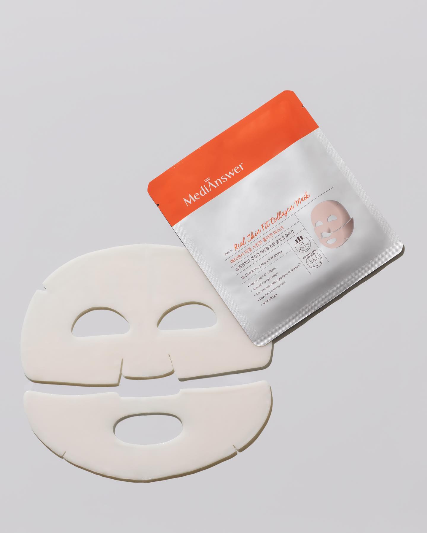 Mặt Nạ MediAnswer Real Skin Fit Collagen Mask