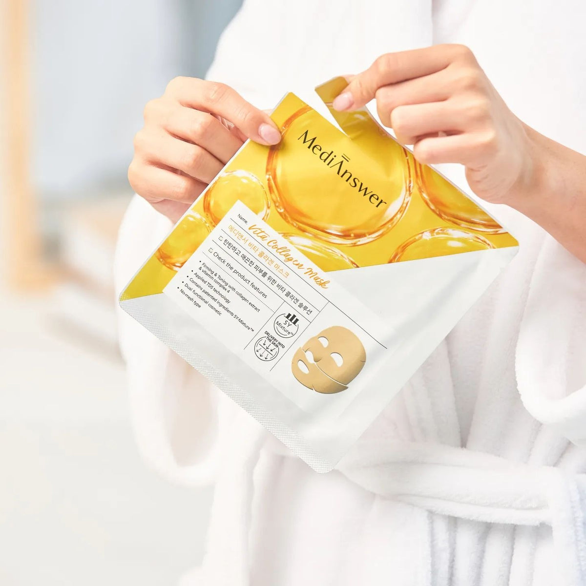 Mặt Nạ MediAnswer Vita Collagen Mask - Kallos Vietnam