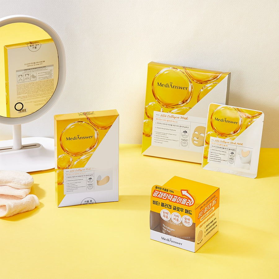 Mặt Nạ MediAnswer Vita Collagen Mask