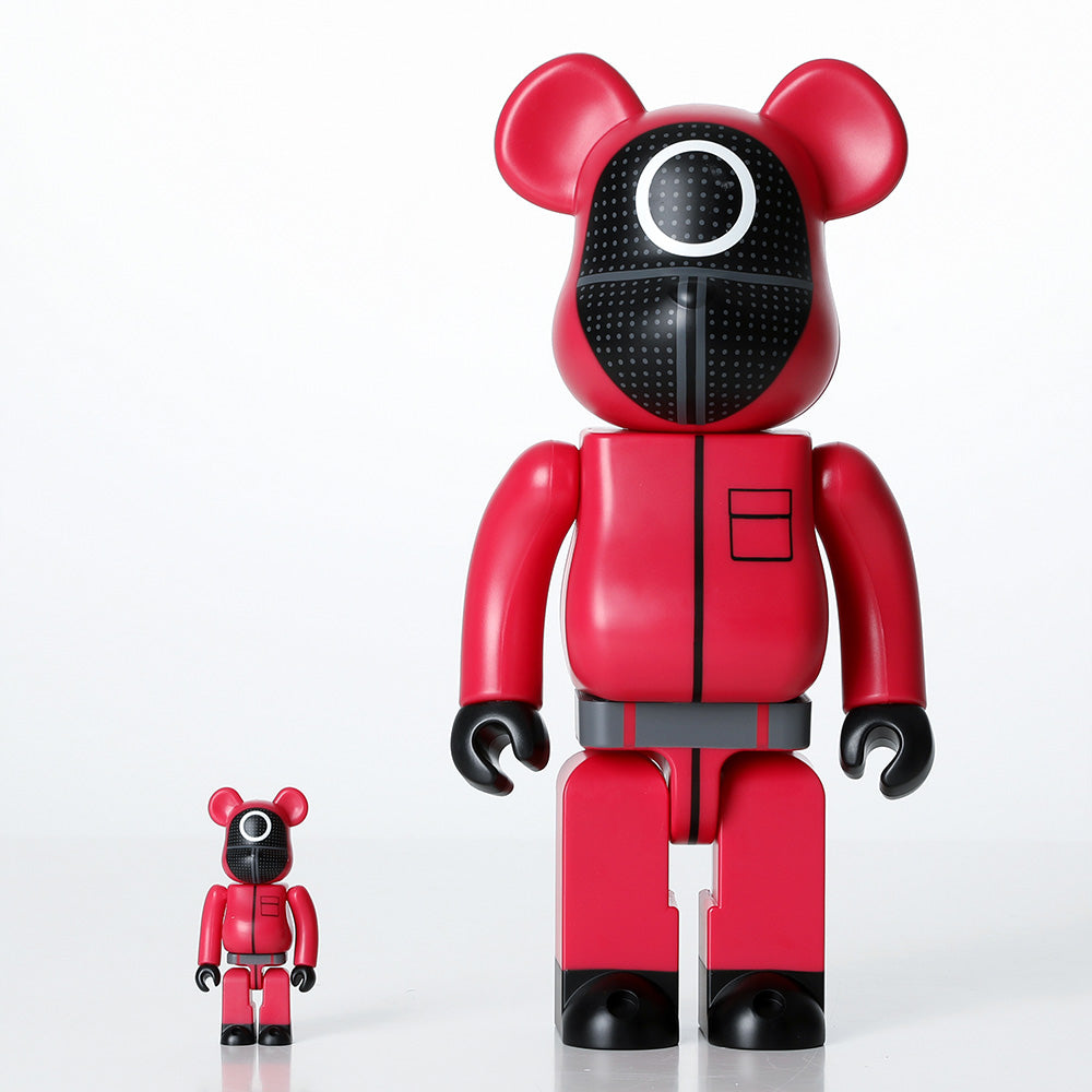Mô Hình BEARBRICK Squid Game Guard #Round - Kallos Vietnam