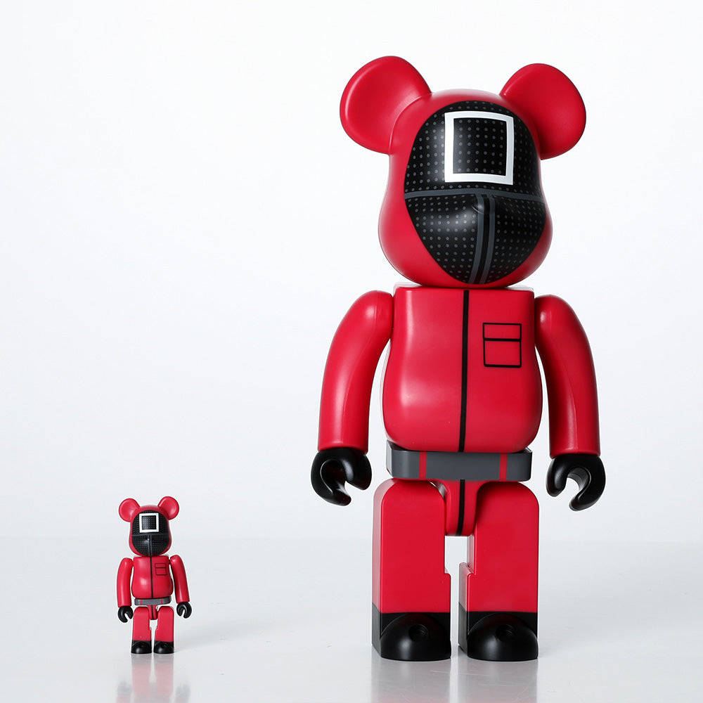 Mô Hình BEARBRICK Squid Game Guard #Square - Kallos Vietnam