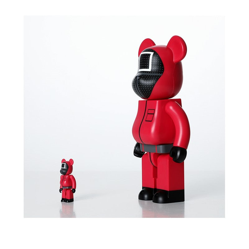 Mô Hình BEARBRICK Squid Game Guard #Square - Kallos Vietnam