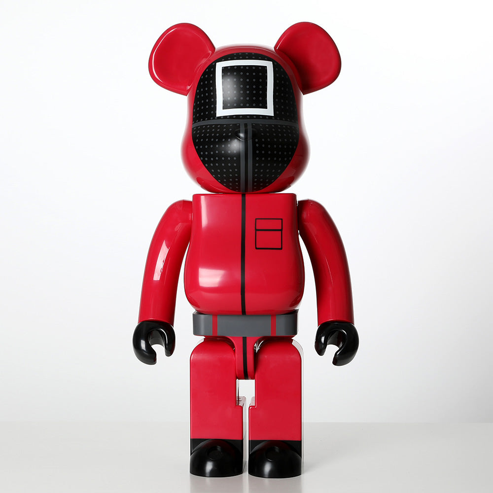 Mô Hình BEARBRICK Squid Game Guard #Square - Kallos Vietnam