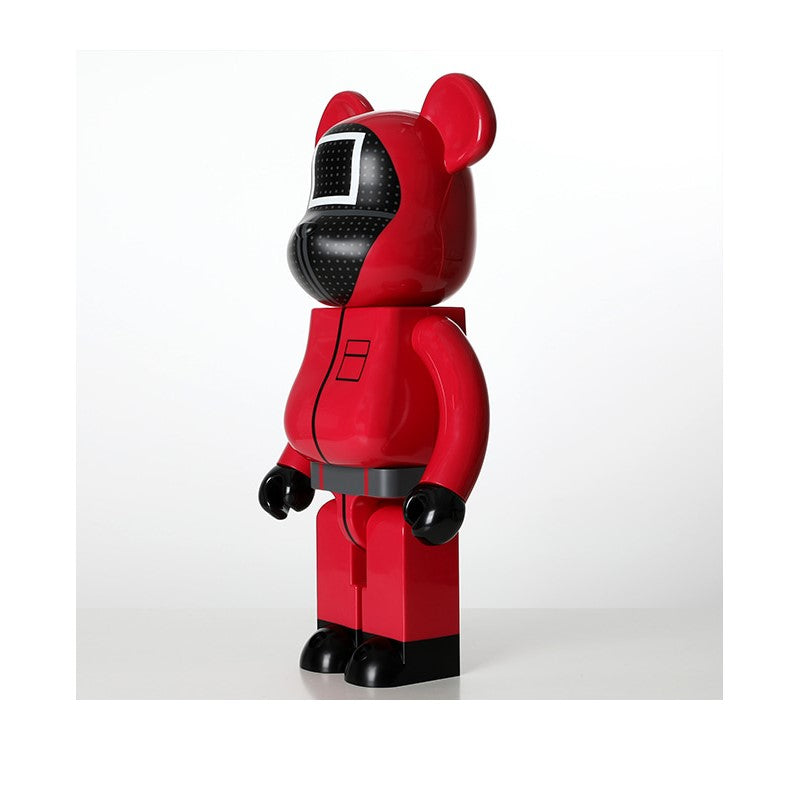 Mô Hình BEARBRICK Squid Game Guard #Square - Kallos Vietnam