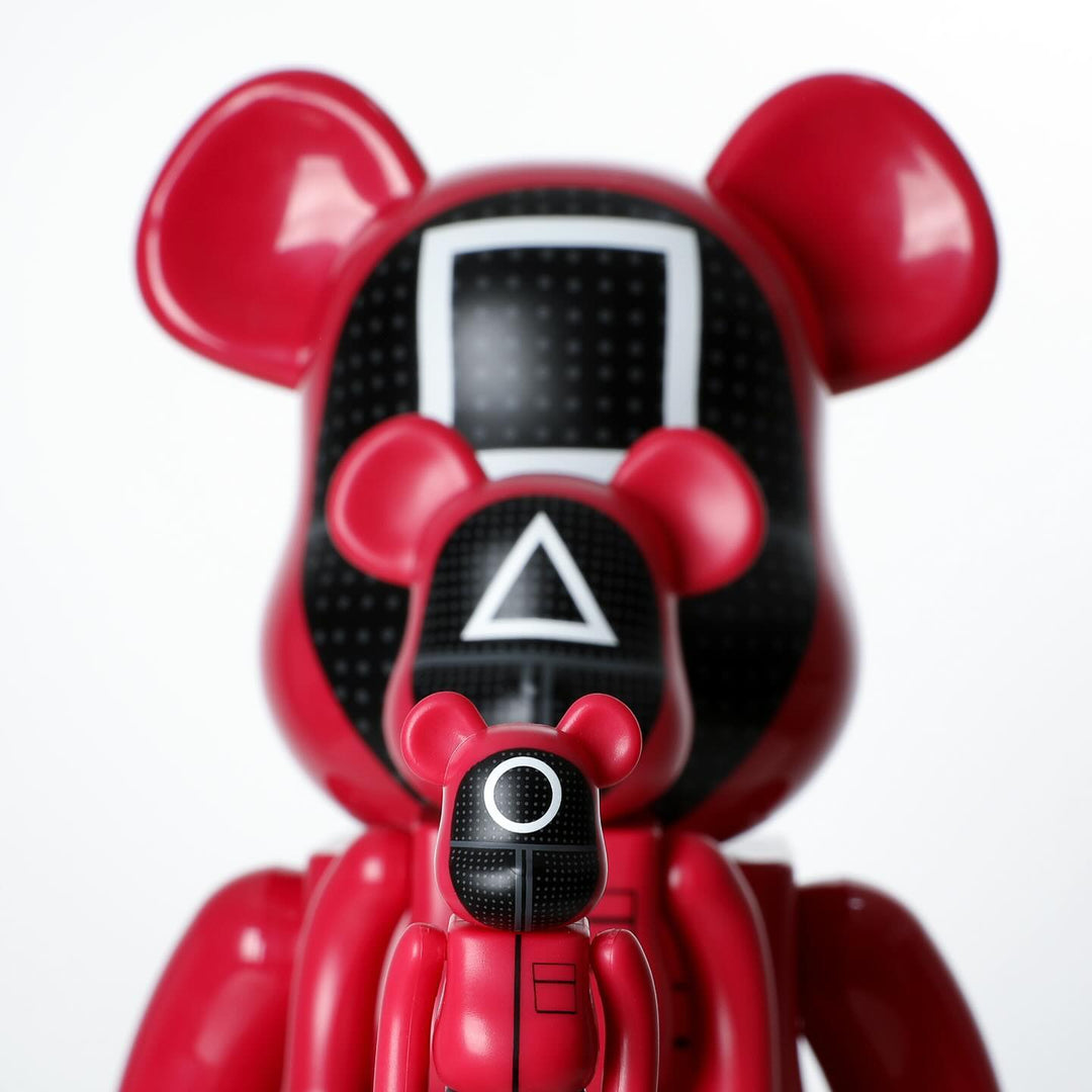 Mô Hình BEARBRICK Squid Game Guard #Triangle - Kallos Vietnam