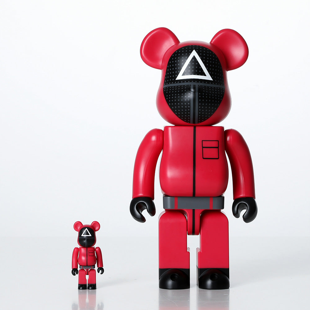 Mô Hình BEARBRICK Squid Game Guard #Triangle - Kallos Vietnam