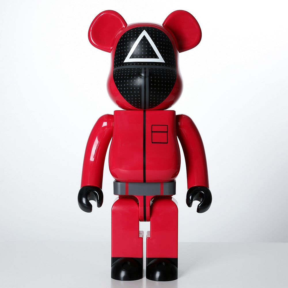 Mô Hình BEARBRICK Squid Game Guard #Triangle - Kallos Vietnam