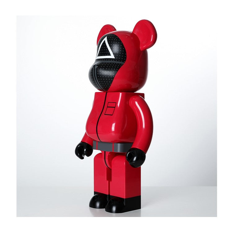 Mô Hình BEARBRICK Squid Game Guard #Triangle - Kallos Vietnam