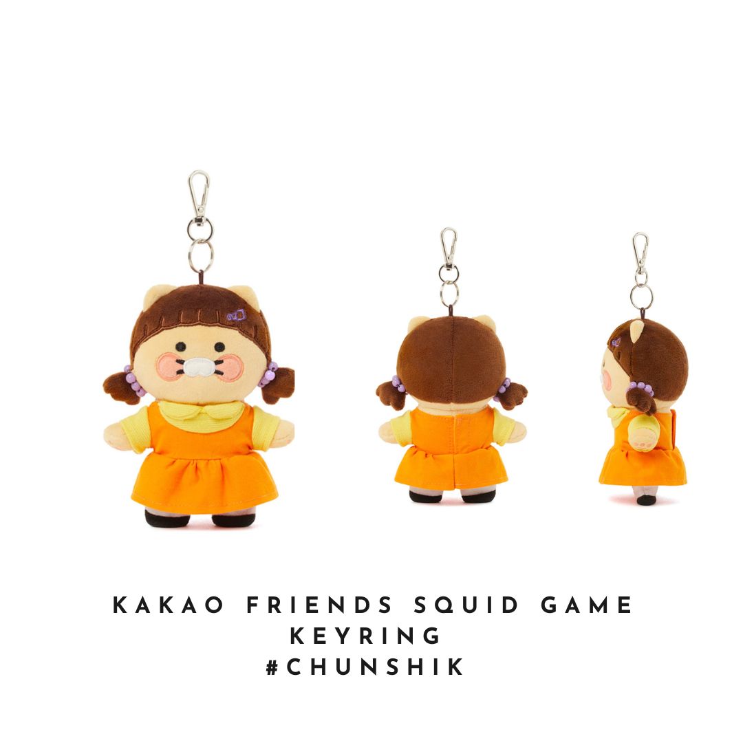 Móc Khoá KAKAO Friends Squid Game Keyring - Kallos Vietnam