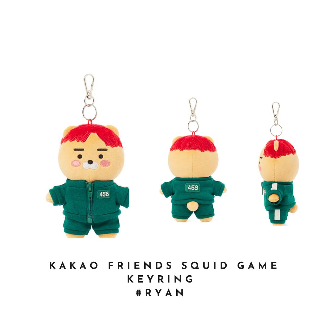Móc Khoá KAKAO Friends Squid Game Keyring - Kallos Vietnam