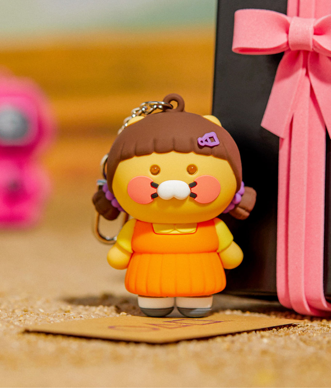 Móc Khoá KAKAO Friends Squid Game LED Keyring - Kallos Vietnam