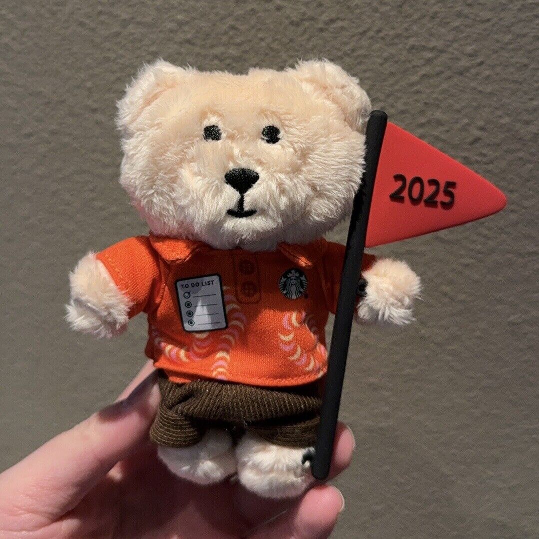 Móc Khoá STARBUCKS China 2025 New Year Bearista Keychain - Kallos Vietnam