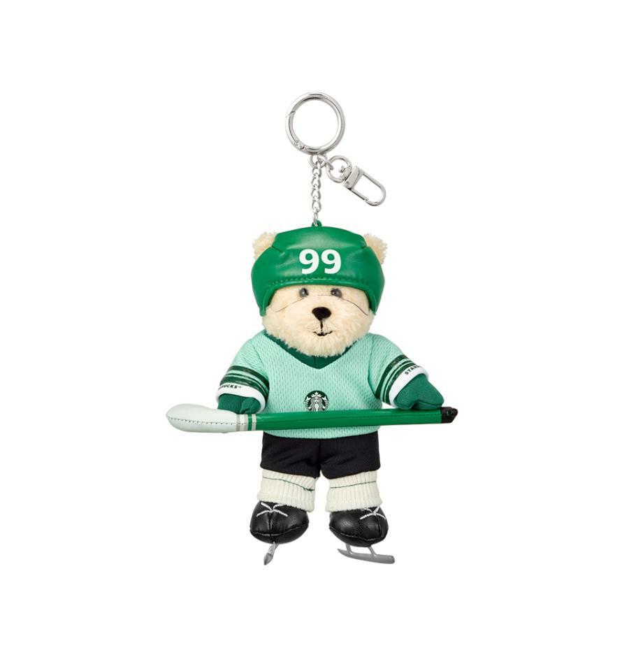 Móc Khoá STARBUCKS Ice Hockey Bearista Keychain Charles - Kallos Vietnam