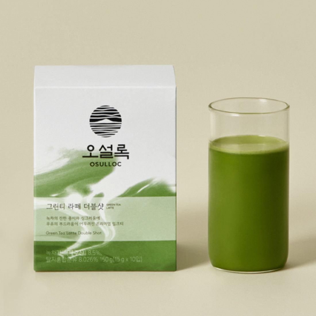 Trà Sữa Osulloc Green Tea Latte Double Shot - Kallos Vietnam