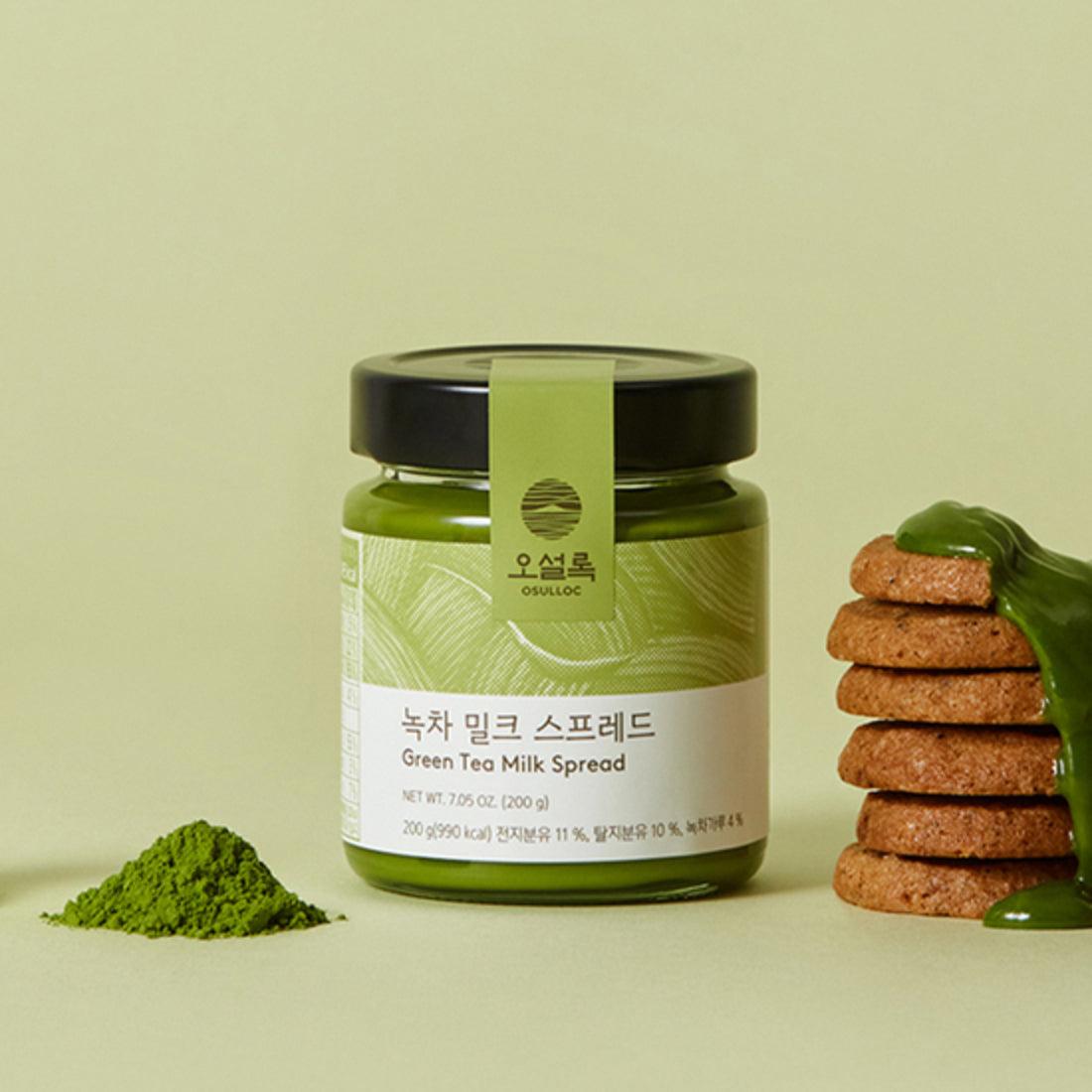 Mứt Trà Xanh Osulloc Green Tea Milk Tea Spread - Kallos Vietnam