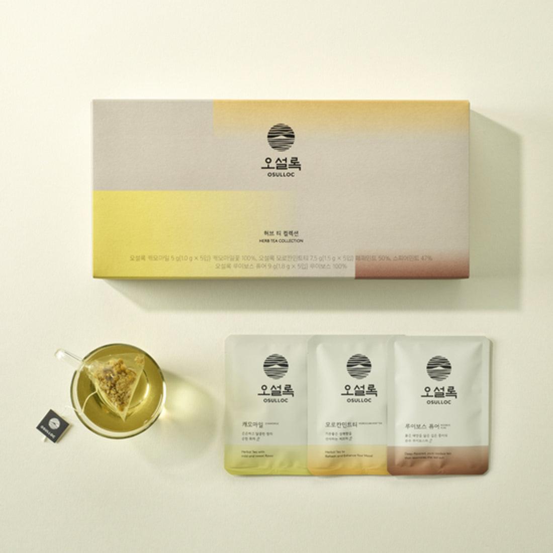 Hộp Quà Tặng Trà Osulloc Herbal Tea Collection - Kallos Vietnam