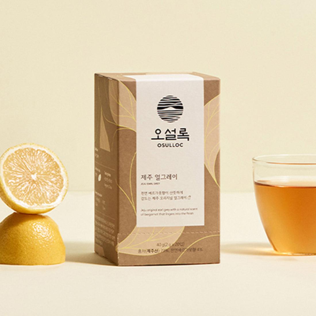 Trà Osulloc Jeju Earl Grey Tea Bags - Kallos Vietnam