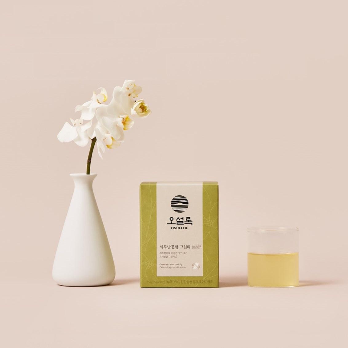 Trà Osulloc Jeju Orchid Green Tea - Kallos Vietnam
