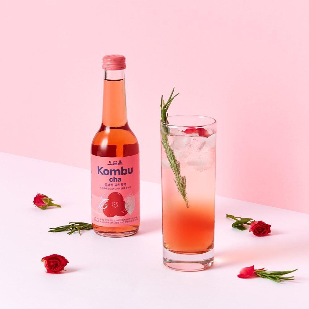 Nước Uống Osulloc Kombucha Peach Camellia - Kallos Vietnam
