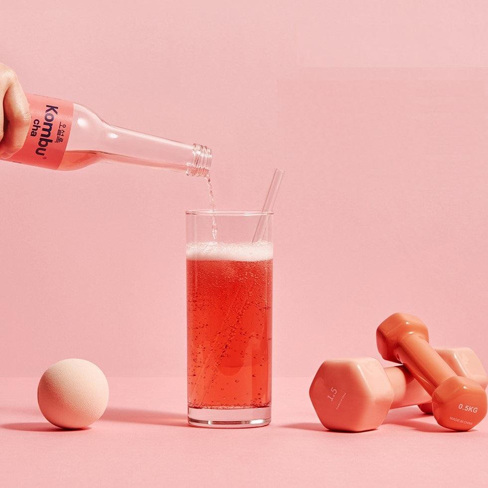 Nước Uống Osulloc Kombucha Peach Camellia - Kallos Vietnam