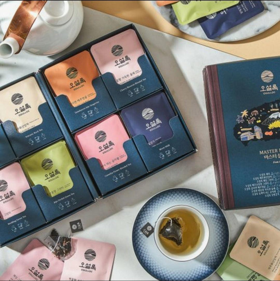 Hộp Quà Tặng Trà Osulloc Master Blend Tea Set - Kallos Vietnam