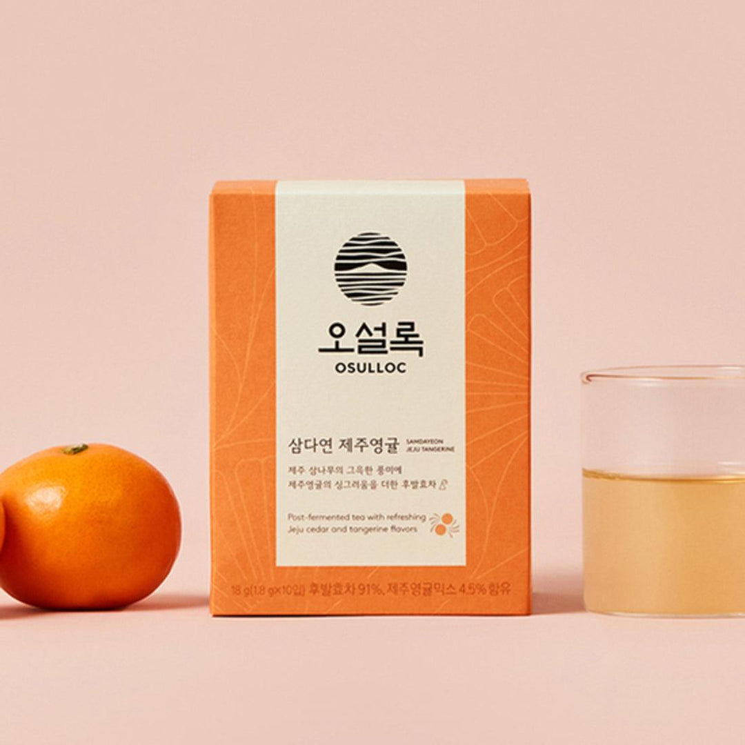 Trà Osulloc Samdayeon Jeju Tangerine Tea - Kallos Vietnam