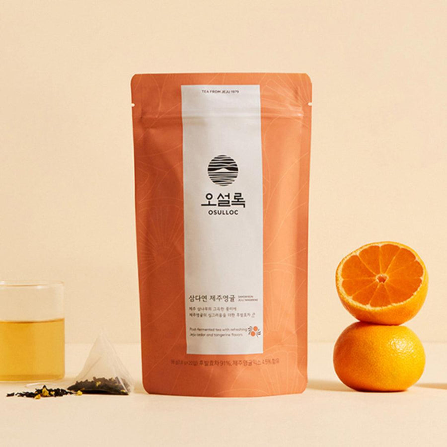 Trà Osulloc Samdayeon Jeju Tangerine Tea - Kallos Vietnam