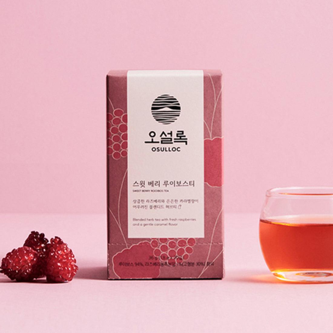 Trà Osulloc Sweet Berry Rooibos Tea - Kallos Vietnam
