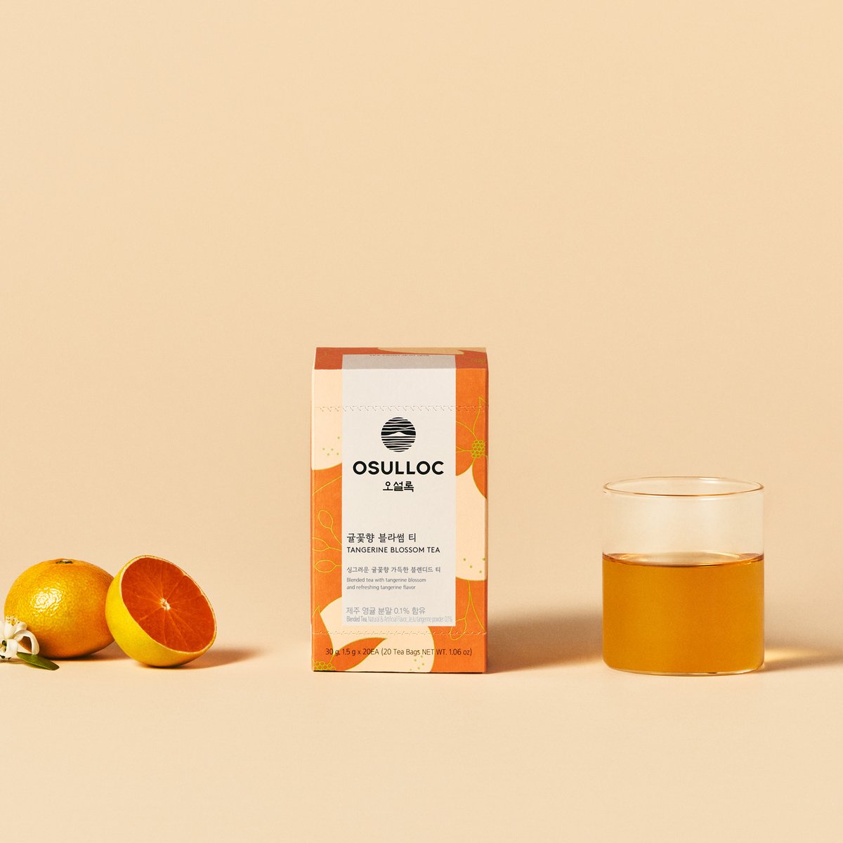Trà Osulloc Tangerine Blossom Tea - Kallos Vietnam