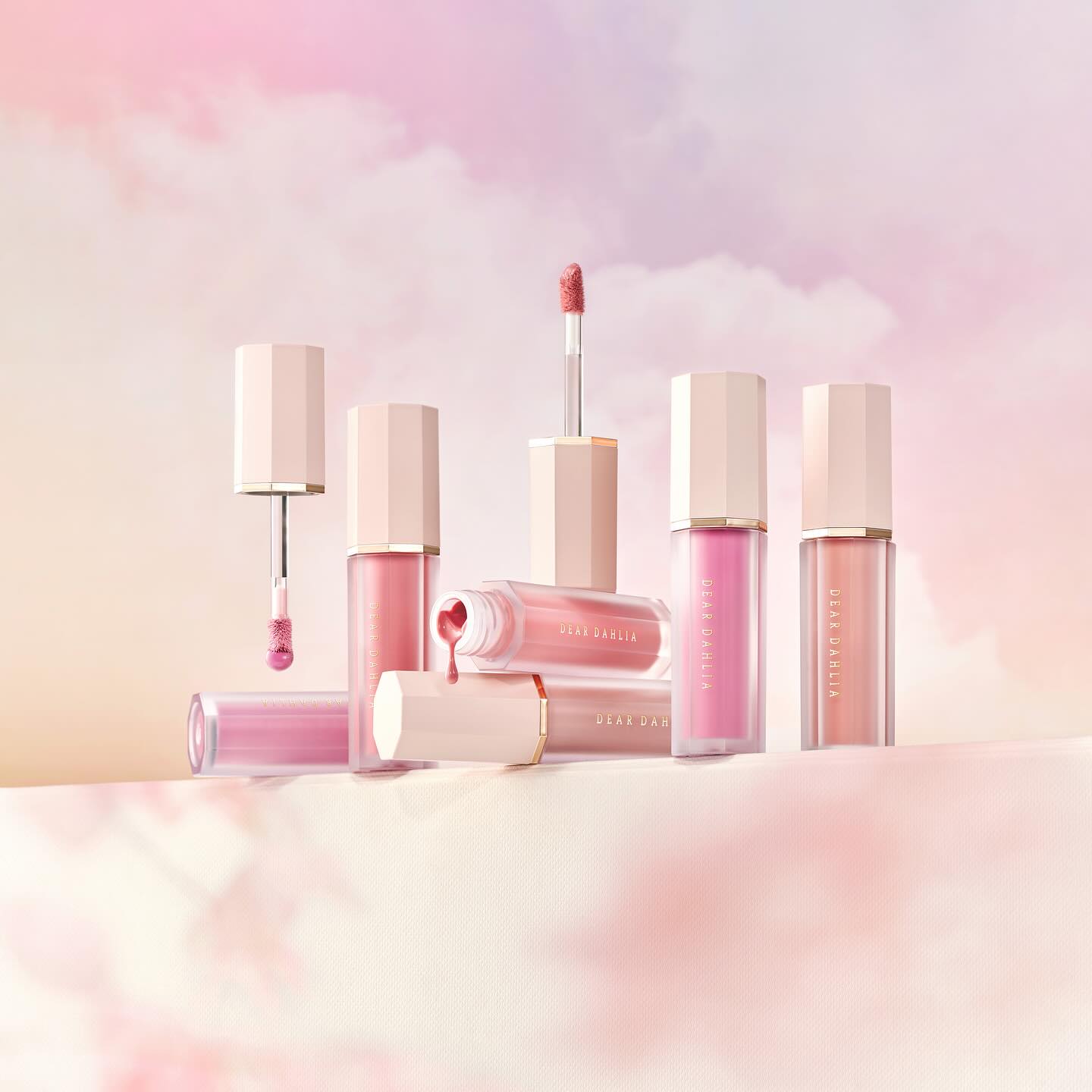 Phấn Má Hồng Dear Dahlia Mini Petal Drop Liquid Blush Duo - Kallos Vietnam