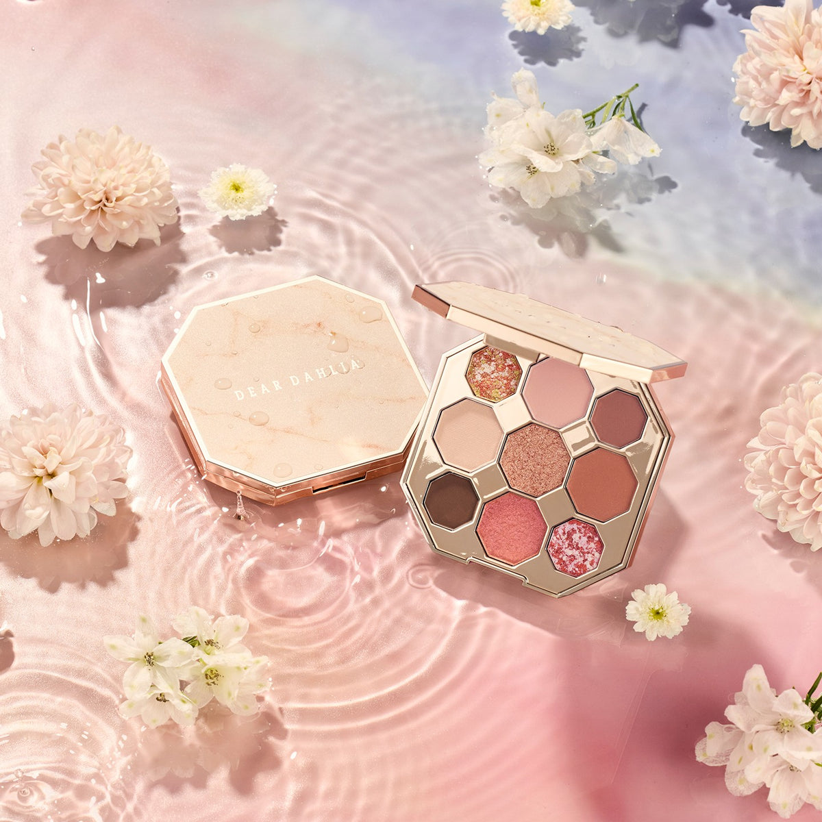 Phấn Mắt Dear Dahlia Secret Garden Palette #Tea Party - Kallos Vietnam