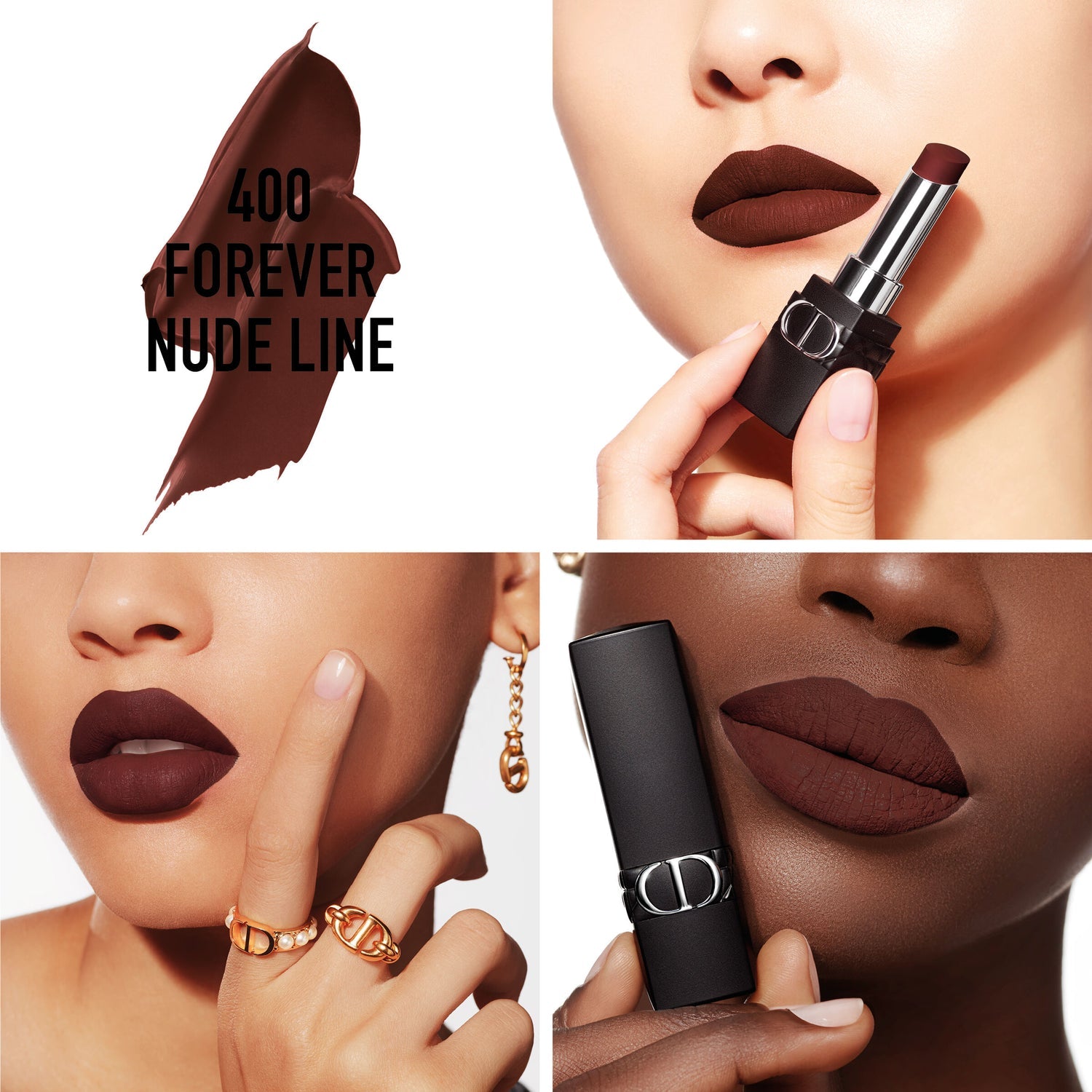 Son Rouge Dior Forever Stick - 400 Forever Nude Line - Kallos Vietnam