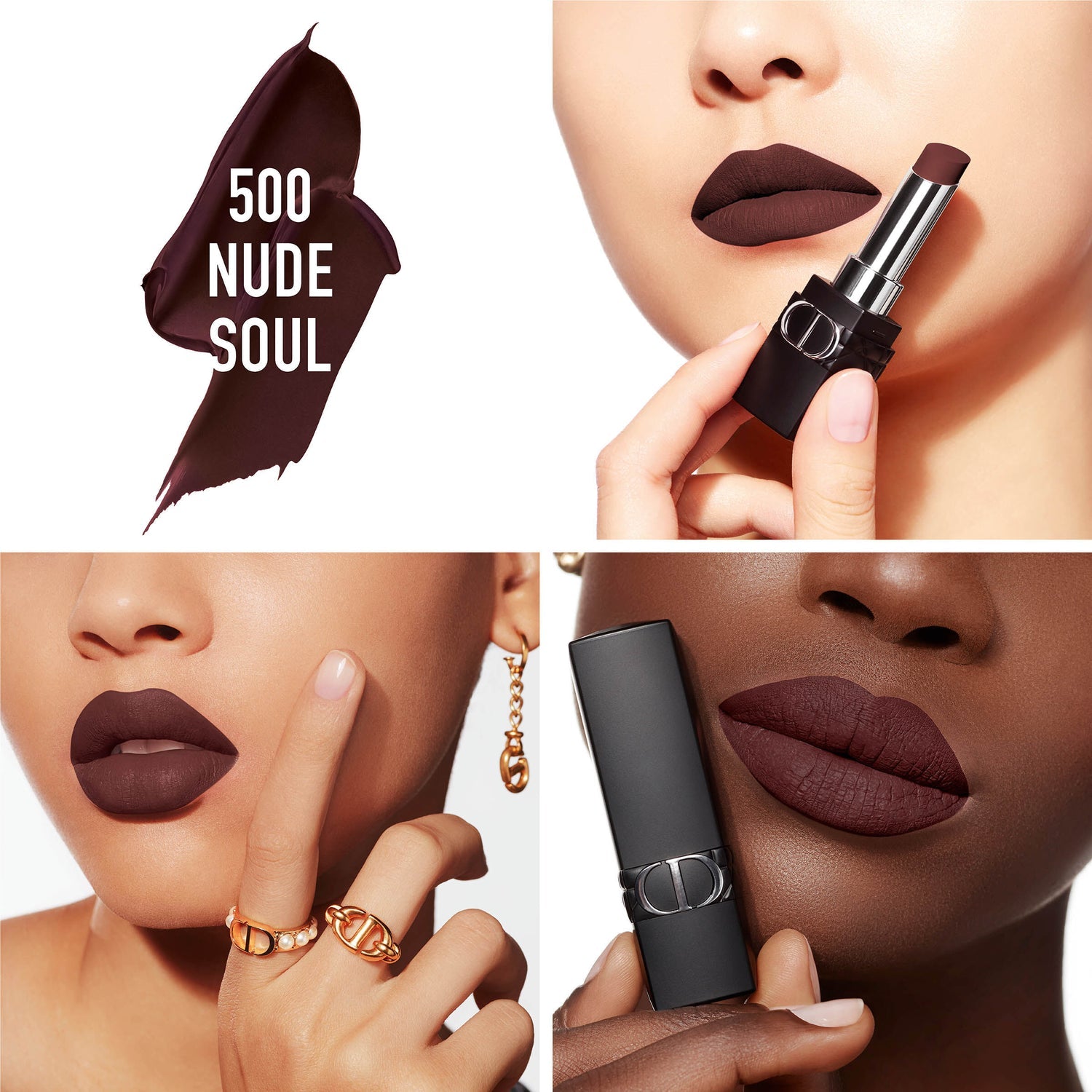 Son Rouge Dior Forever Stick - 500 Nude Soul - Kallos Vietnam