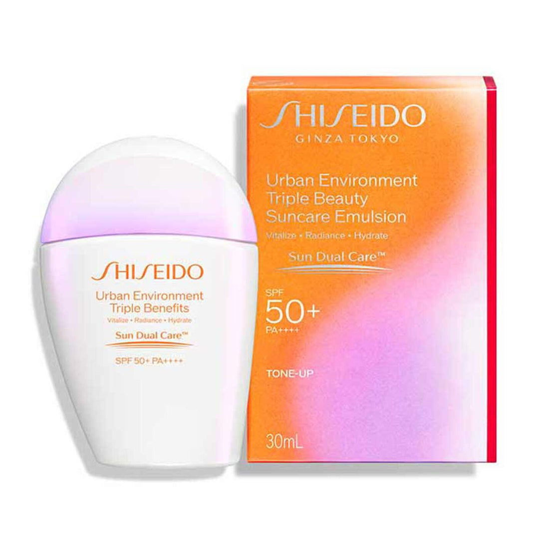 Kem Chống Nắng Shiseido Urban Environment Triple Beauty Suncare Emulsion - Kallos Vietnam