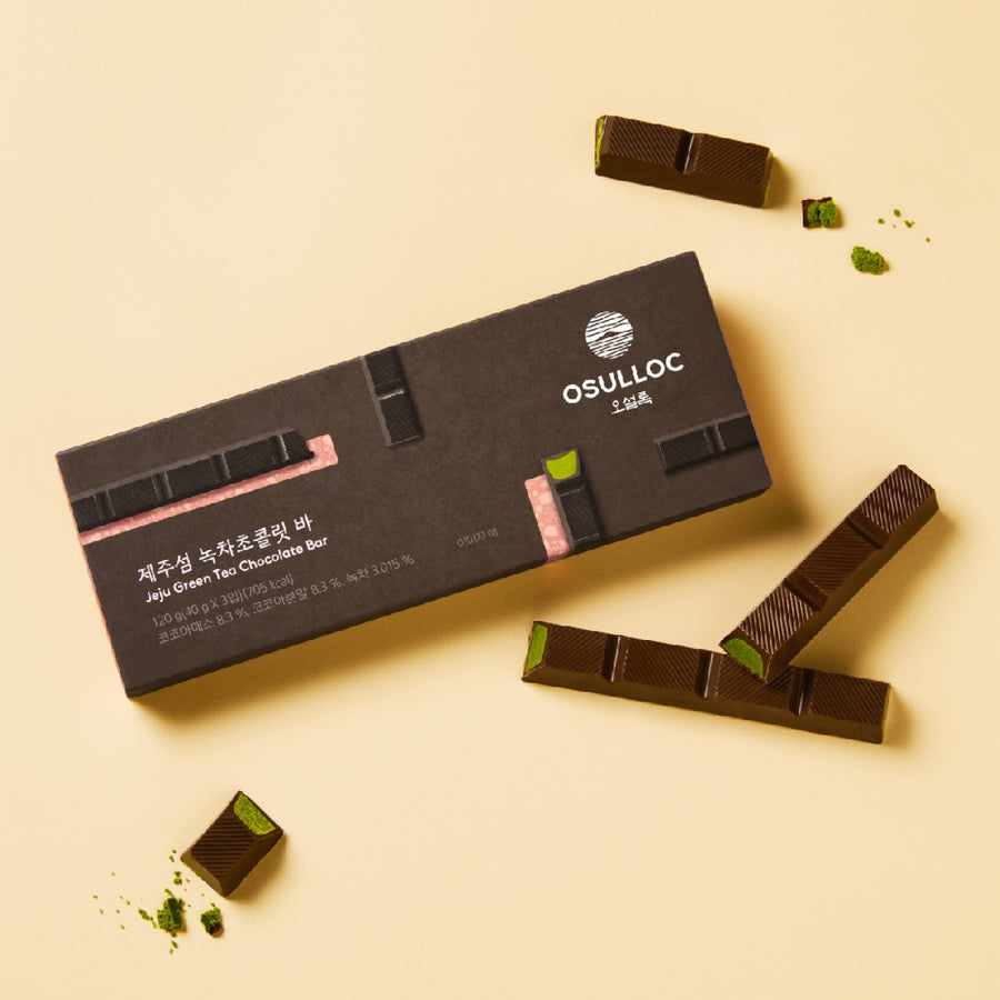 Socola OSULLOC Jeju Green Tea Chocolate Bar - Kallos Vietnam