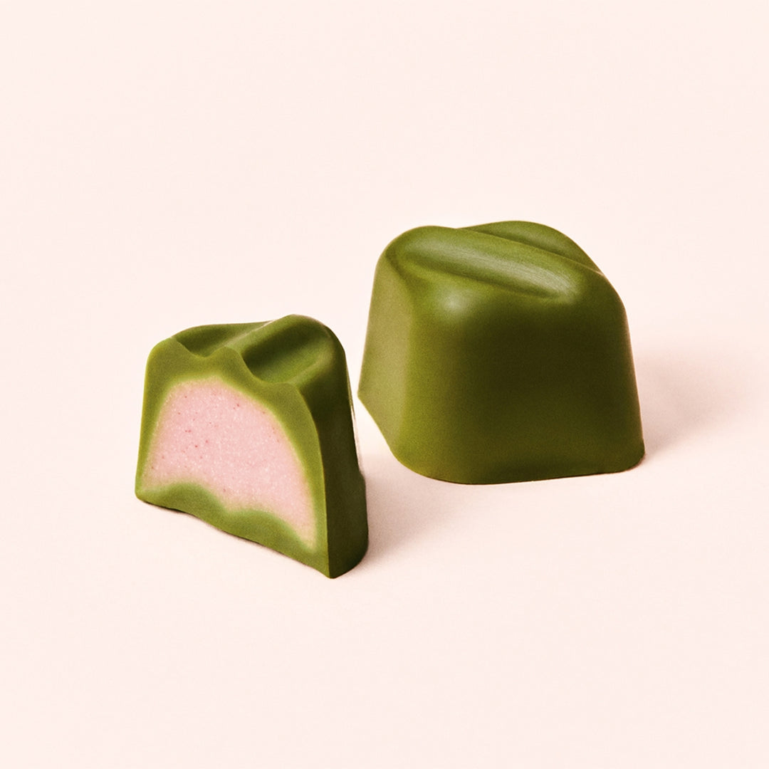 Socola OSULLOC Jeju Green Tea Raspberry Truffle- - Kallos Vietnam
