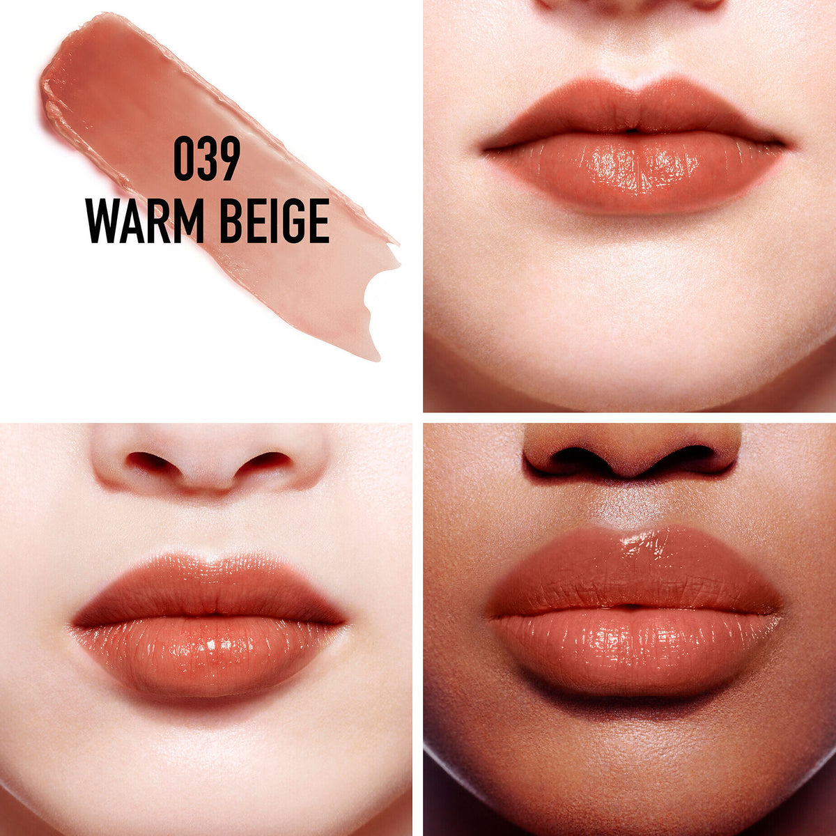Son DIOR Addict Lip Glow #039 Warm Beige - Kallos Vietnam