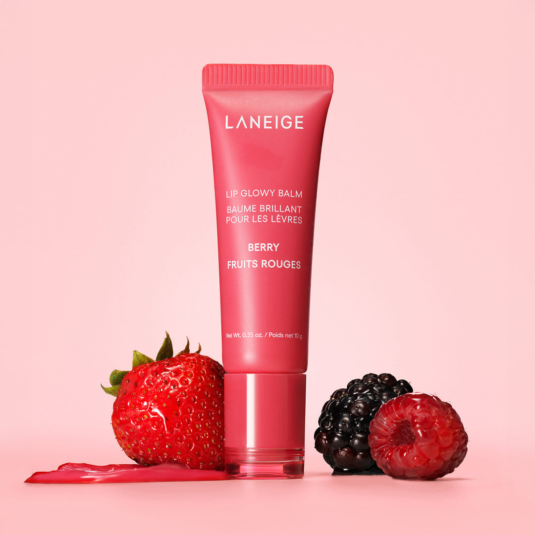 Son Laneige Lip Glowy Balm #Berry - Pink Tint