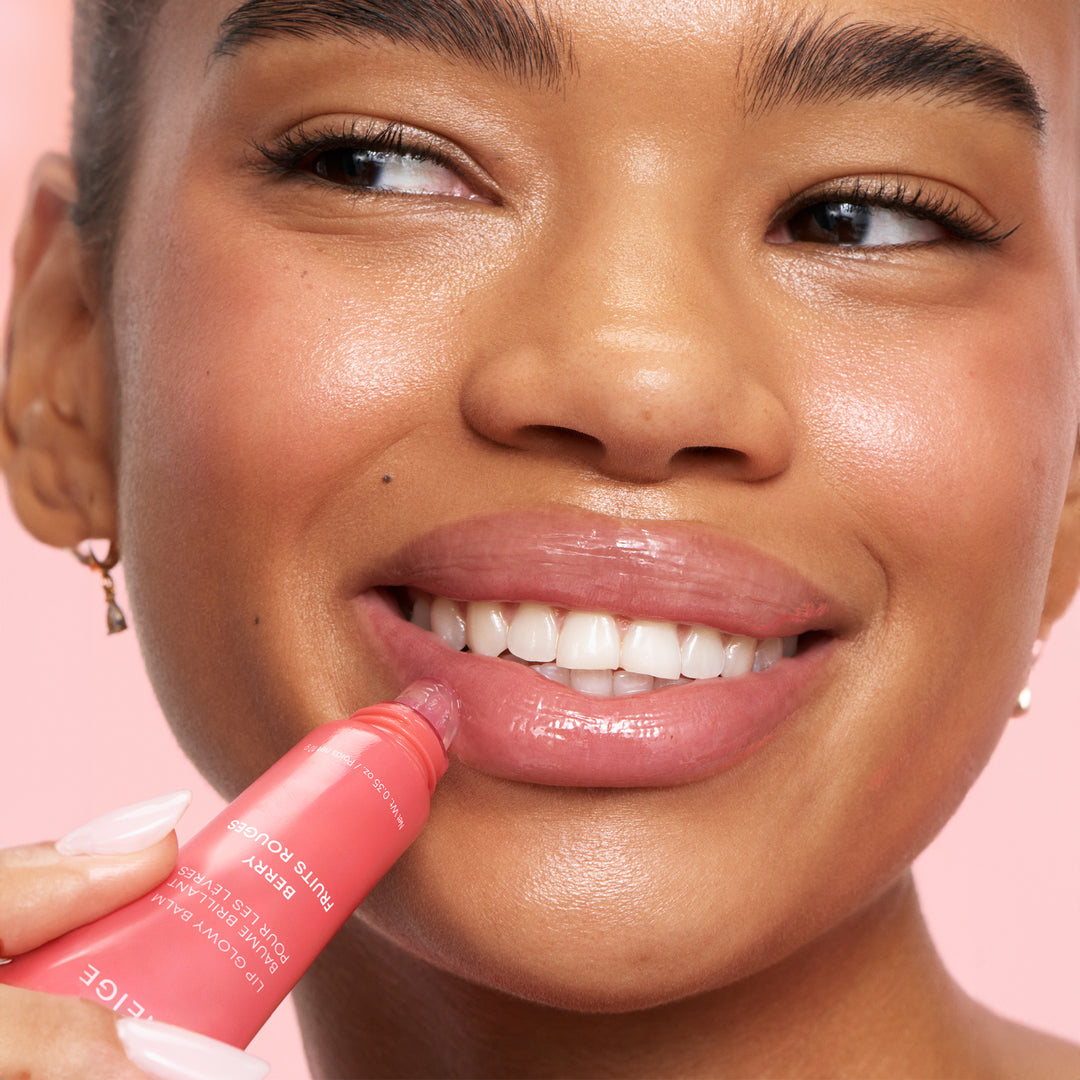 Son Laneige Lip Glowy Balm #Berry - Pink Tint